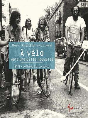 cover image of À vélo vers une ville nouvelle